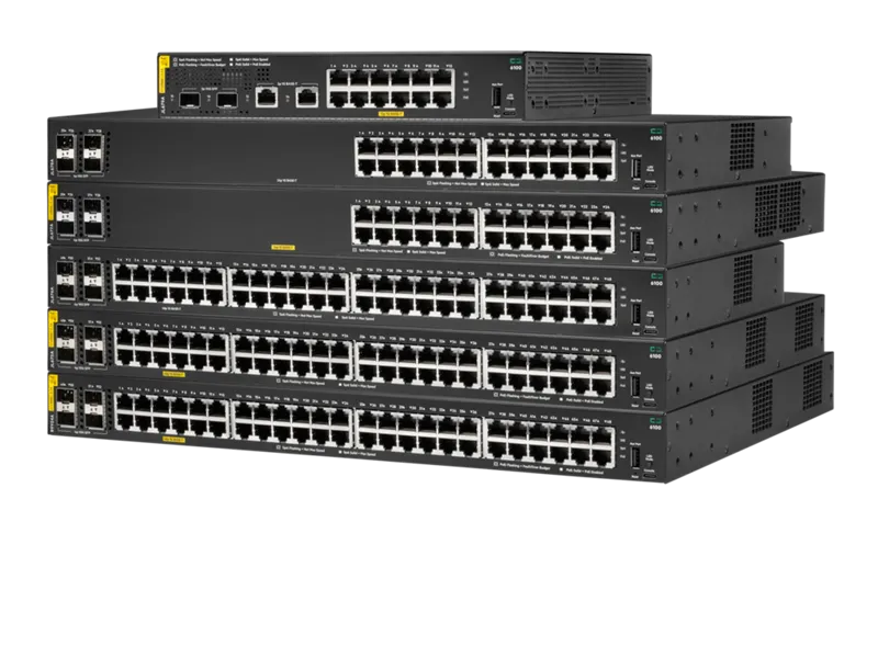 HPE Aruba Networking CX 6100 Switch Series