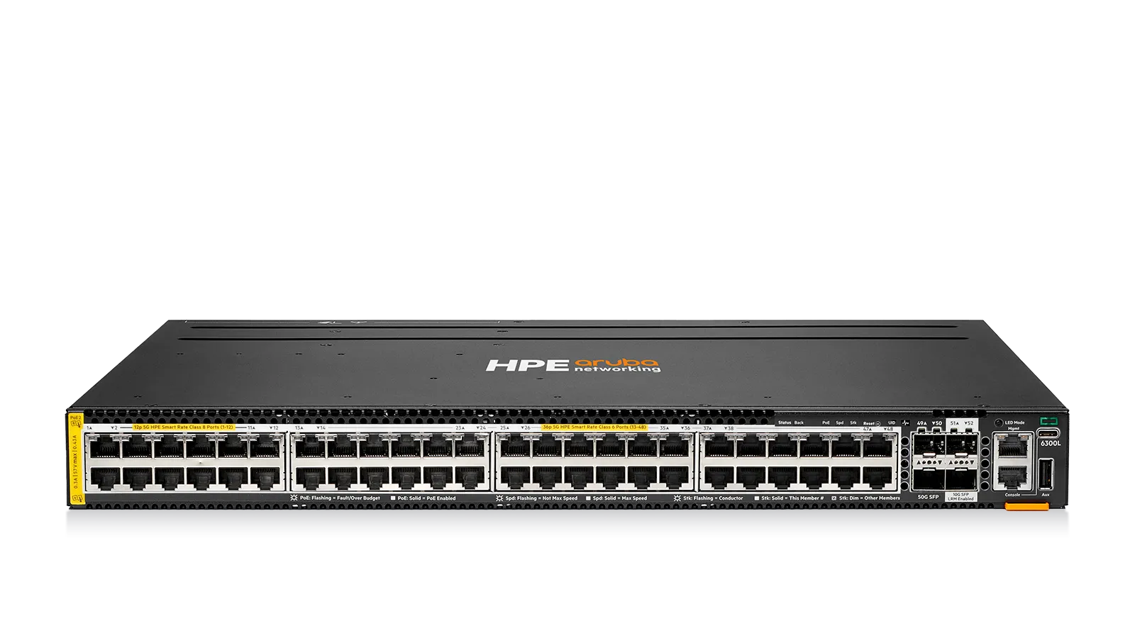 HPE Aruba Networking CX 6300L Switch Series